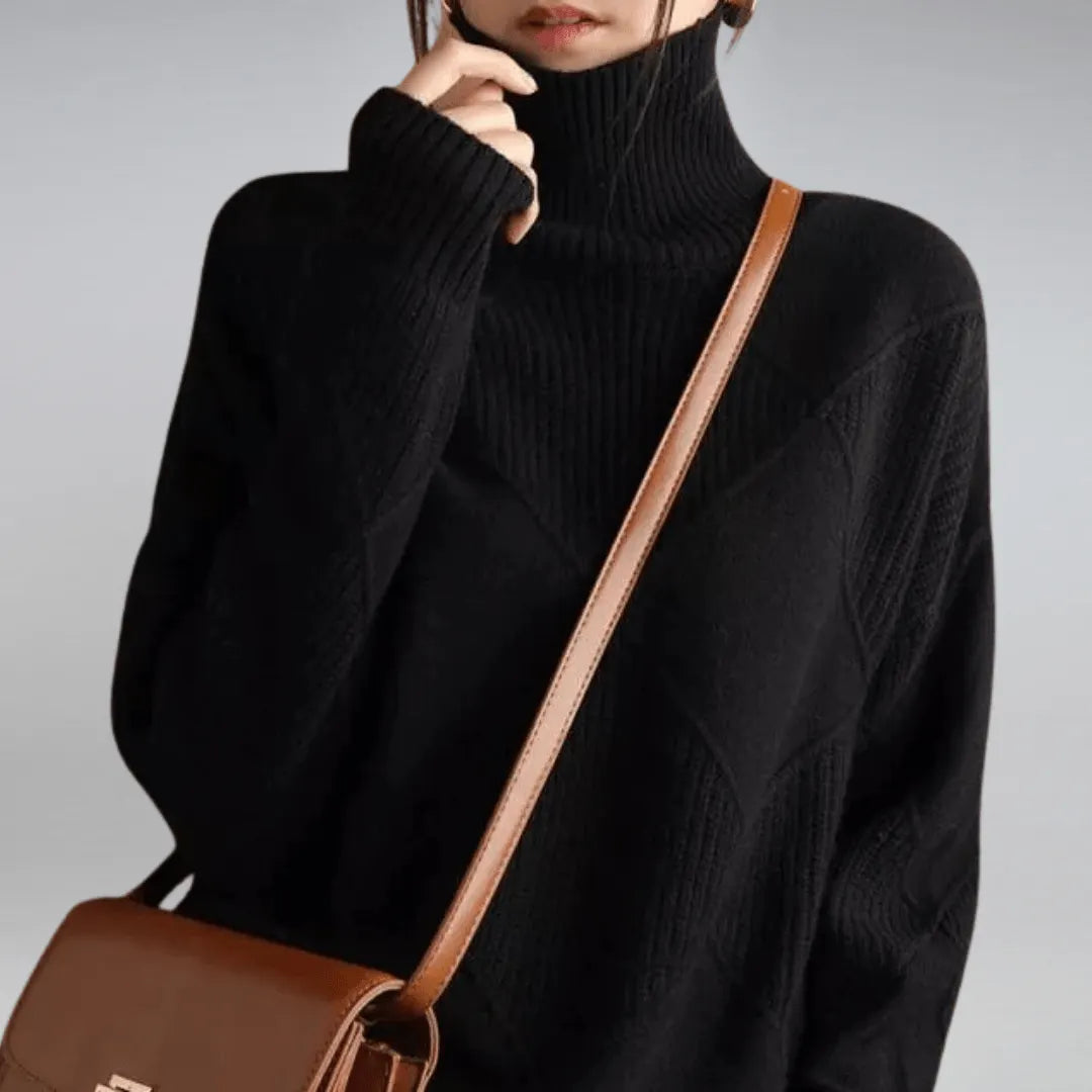KATE – ELEGANT TURTLENECK SWEATER