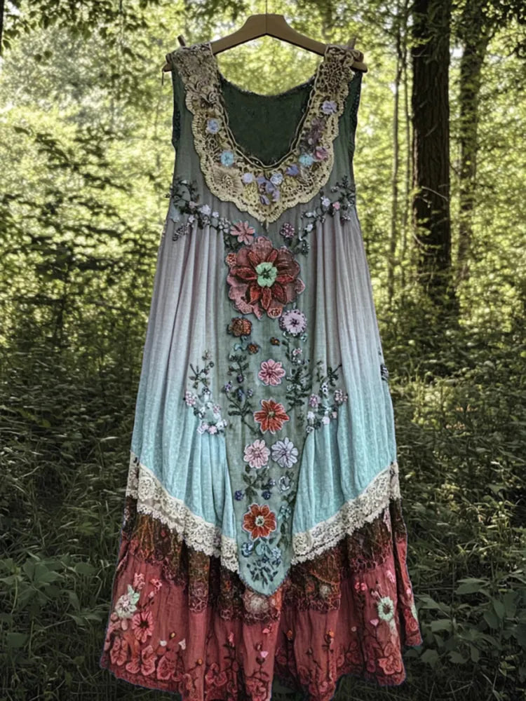 Boho Dress in linen, Smart Price