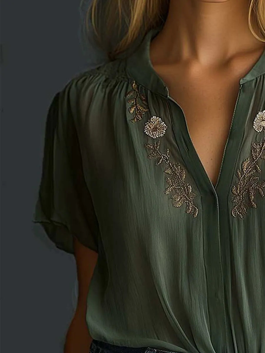 Shirt That Flatters – Vintage & chiffon