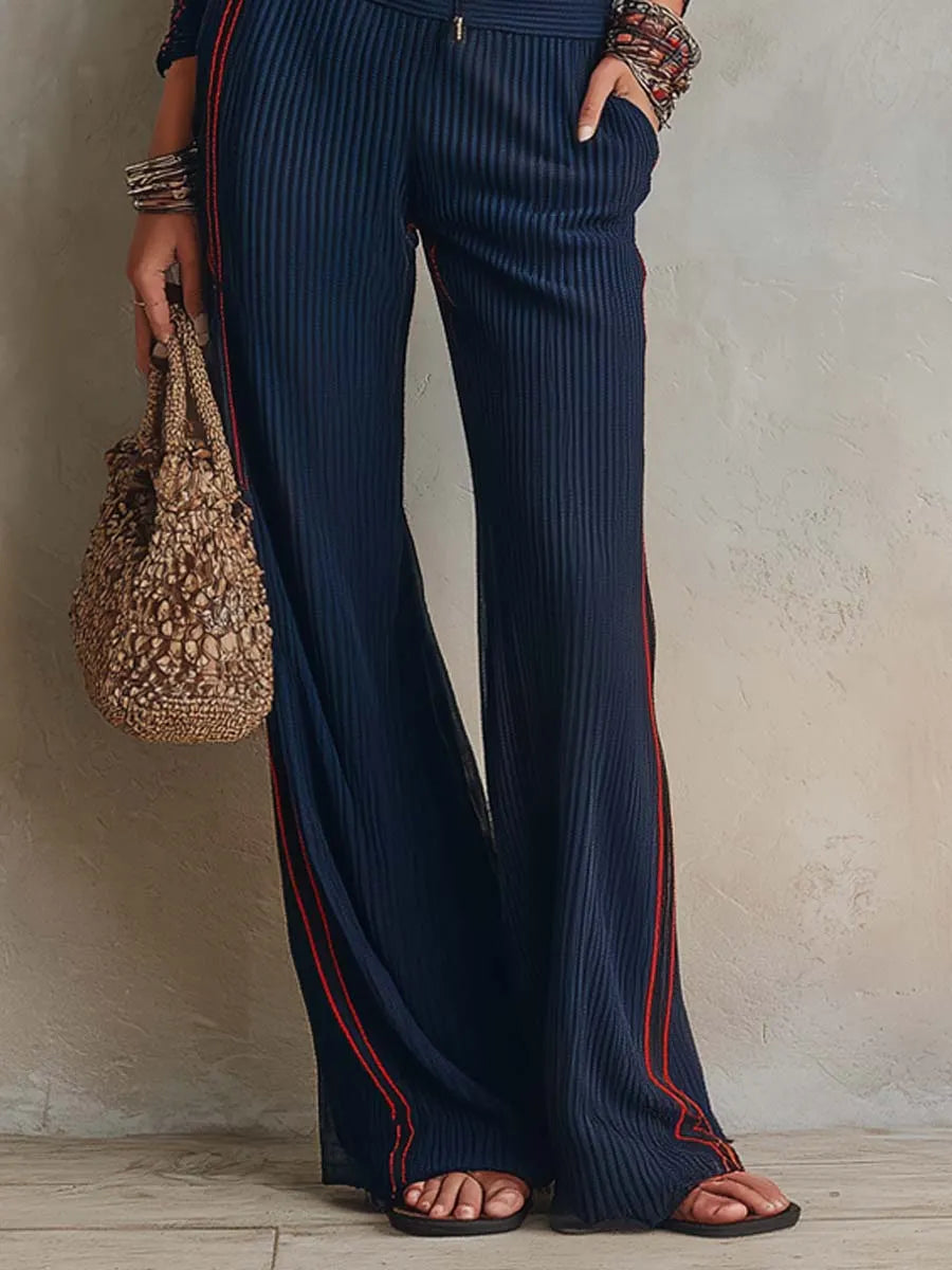 Two-Piece Set That Flatters – Retro & soft knit