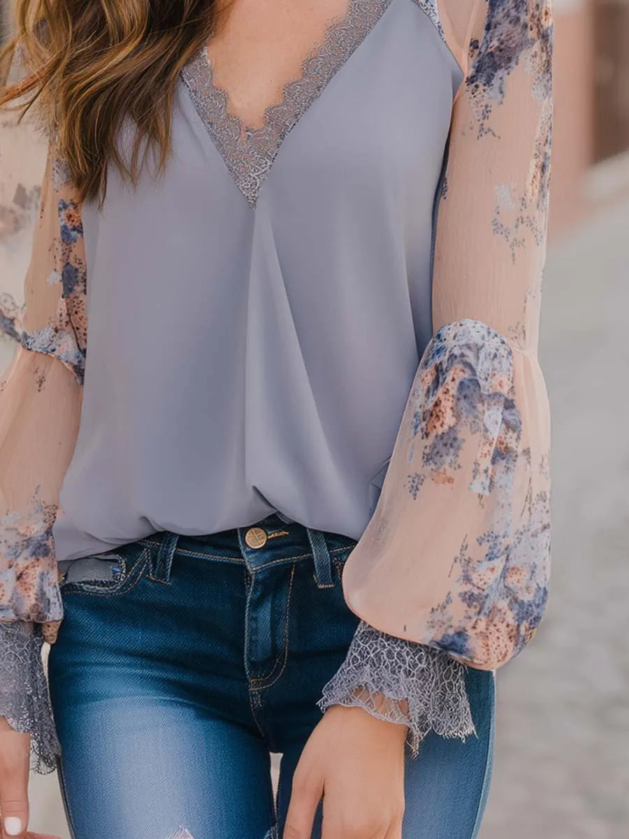 Blouse with chiffon – Smart Price