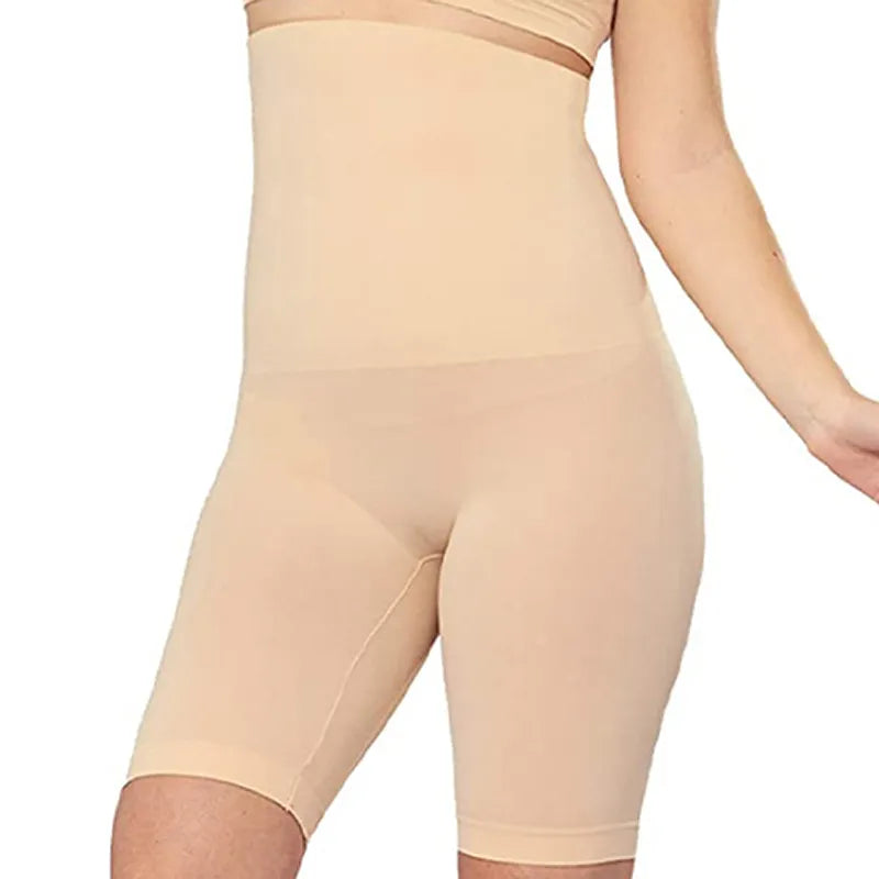 Women's High-Waisted Shapewear Tummy Control Shorts Body Shaper Underwear Shapewear