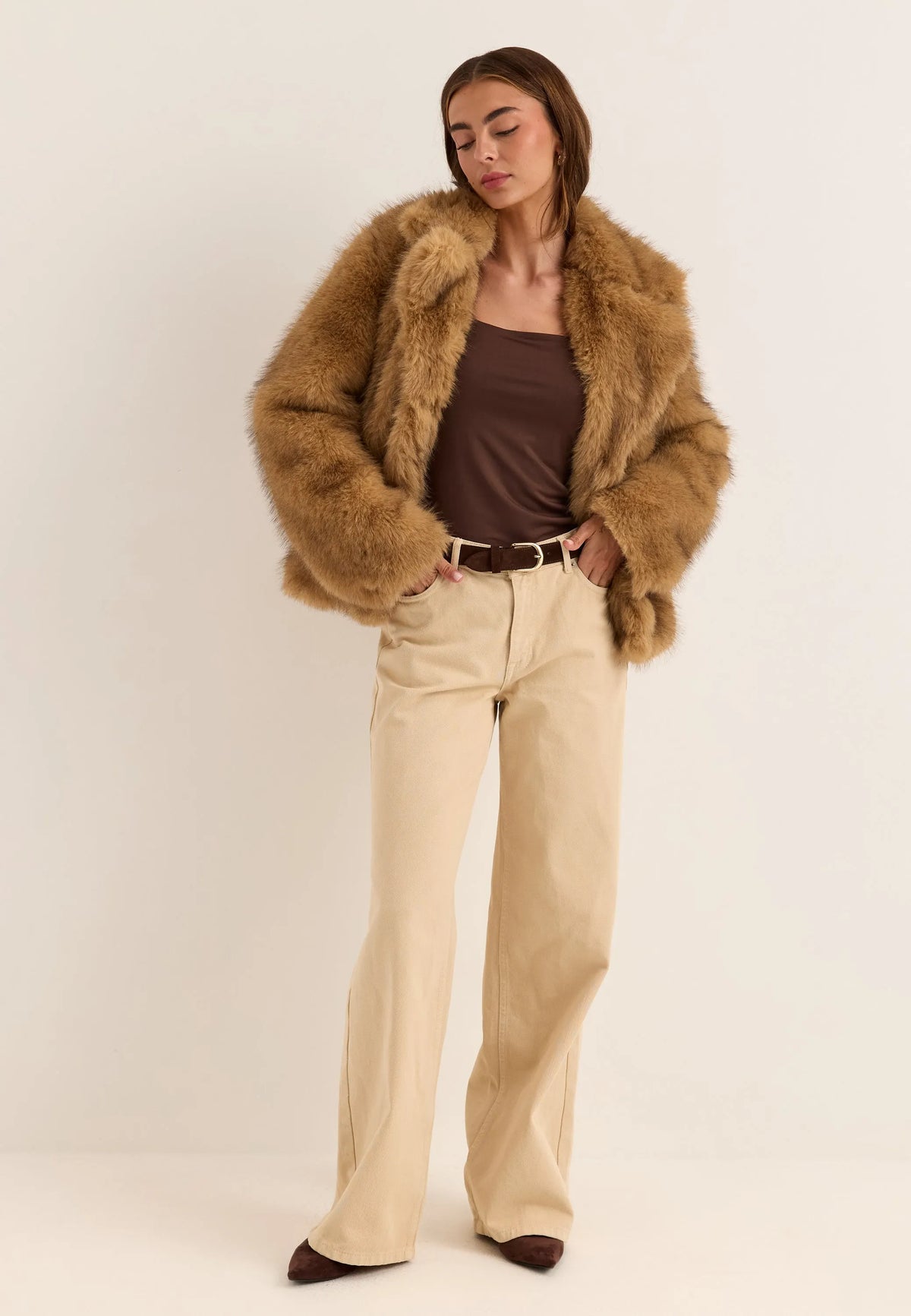 Faux Fur Jacket