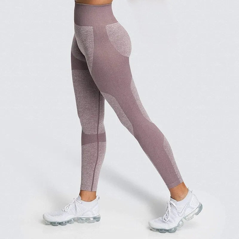 KittenAlarm - Mojoyce Cloud Hide Yoga Pants Seamless Fitness Sports Leggings High Waist Women Athletic Long Tights Girls