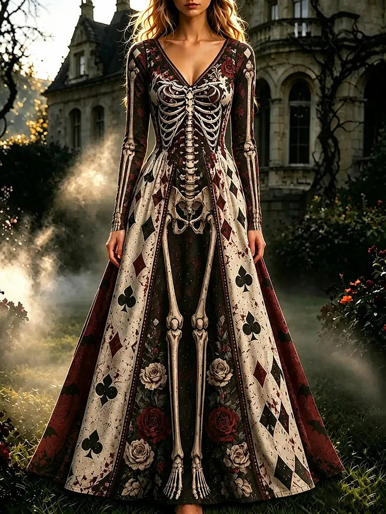 Retro Maxi Dress – Boo-tiful Halloween