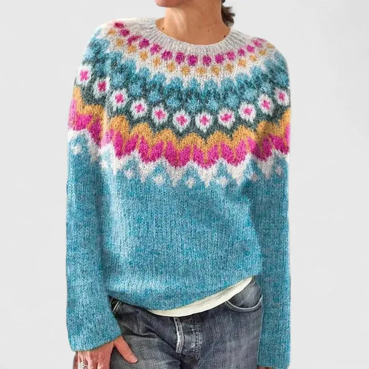 ELISE – NORDIC KNIT SWEATER
