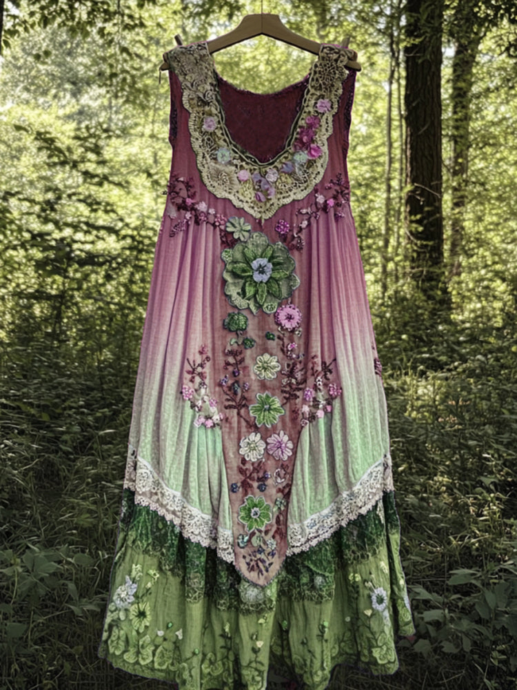 Boho Dress in linen, Smart Price