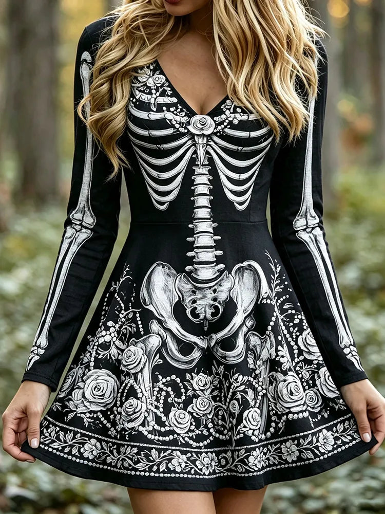 Hauntingly Beautiful Midi Dress – Party Ready