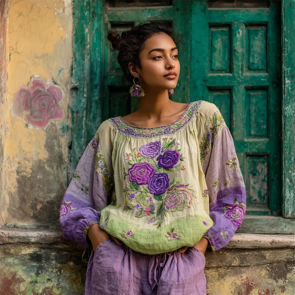 Boho Shirt in linen, Smart Price