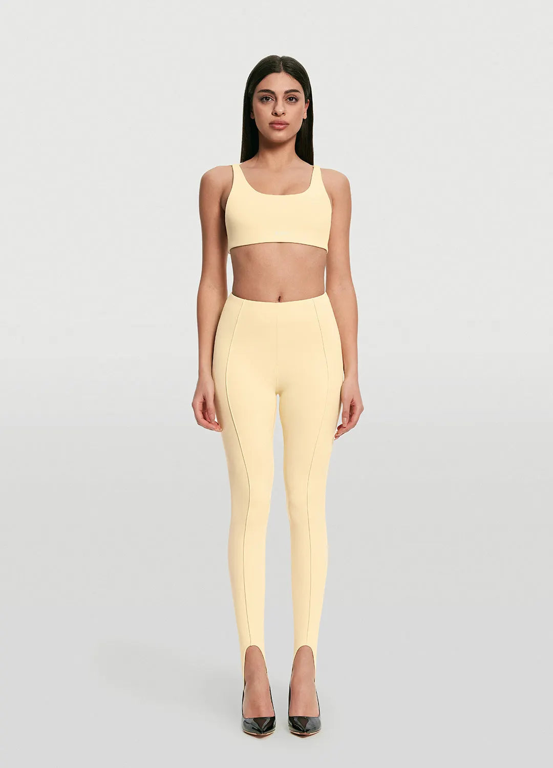 Flattering High-Waisted Stirrup Leggings