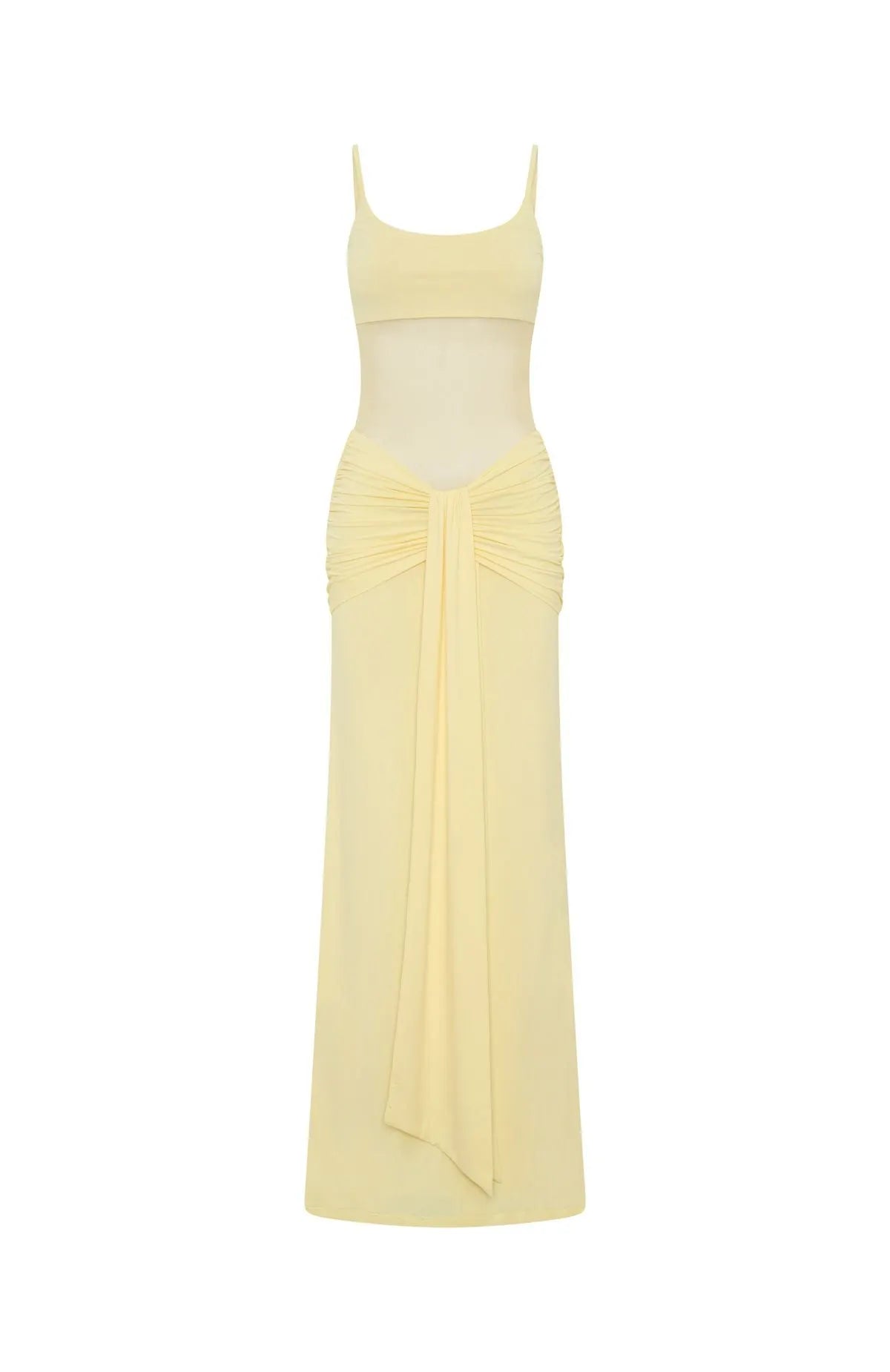 Lemon Confetti Maxi Dress