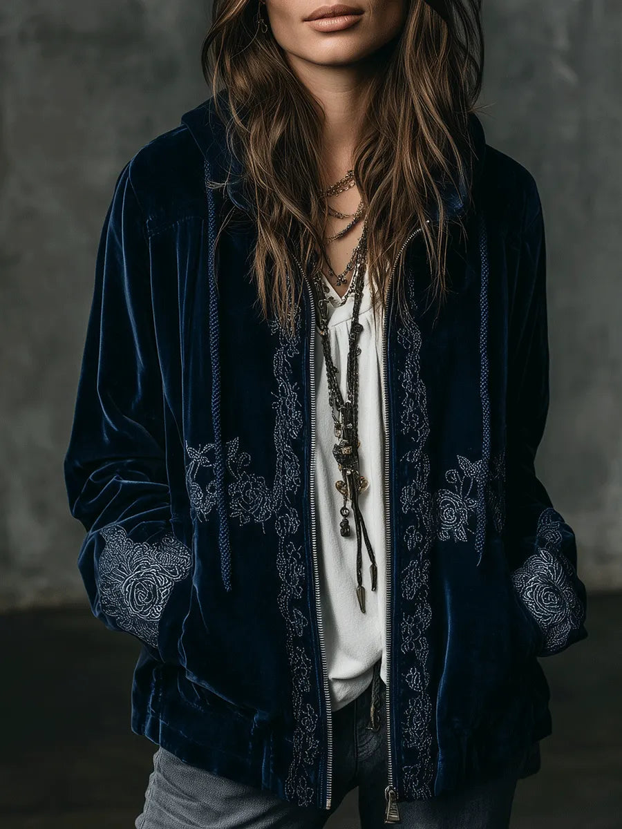 Jacket That Flatters – Boho & velvet