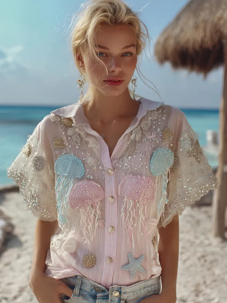 Chic Shirt in soft, Unbeatable Price