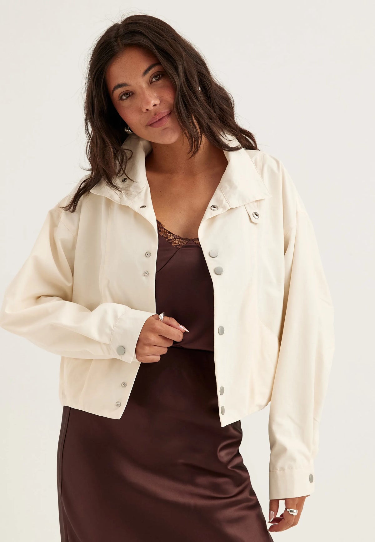 Short High Collar Jacket
