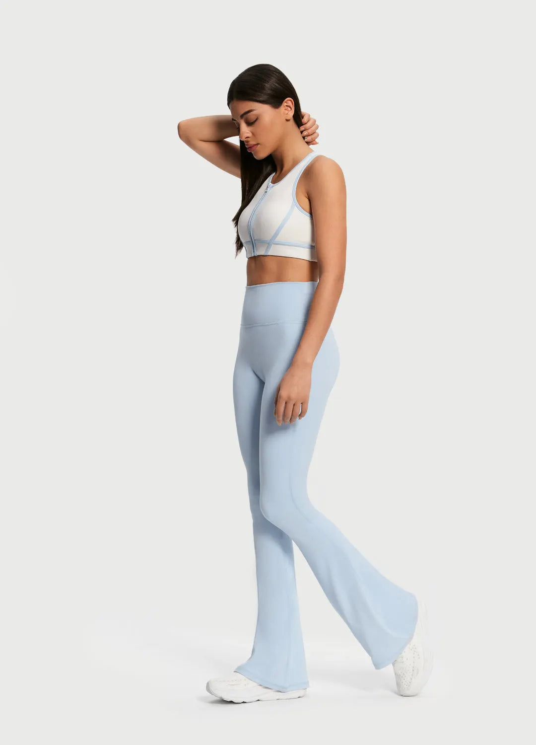 Foxy High-Waisted Flare Leggings for a Sleek, Sculpted Silhouette