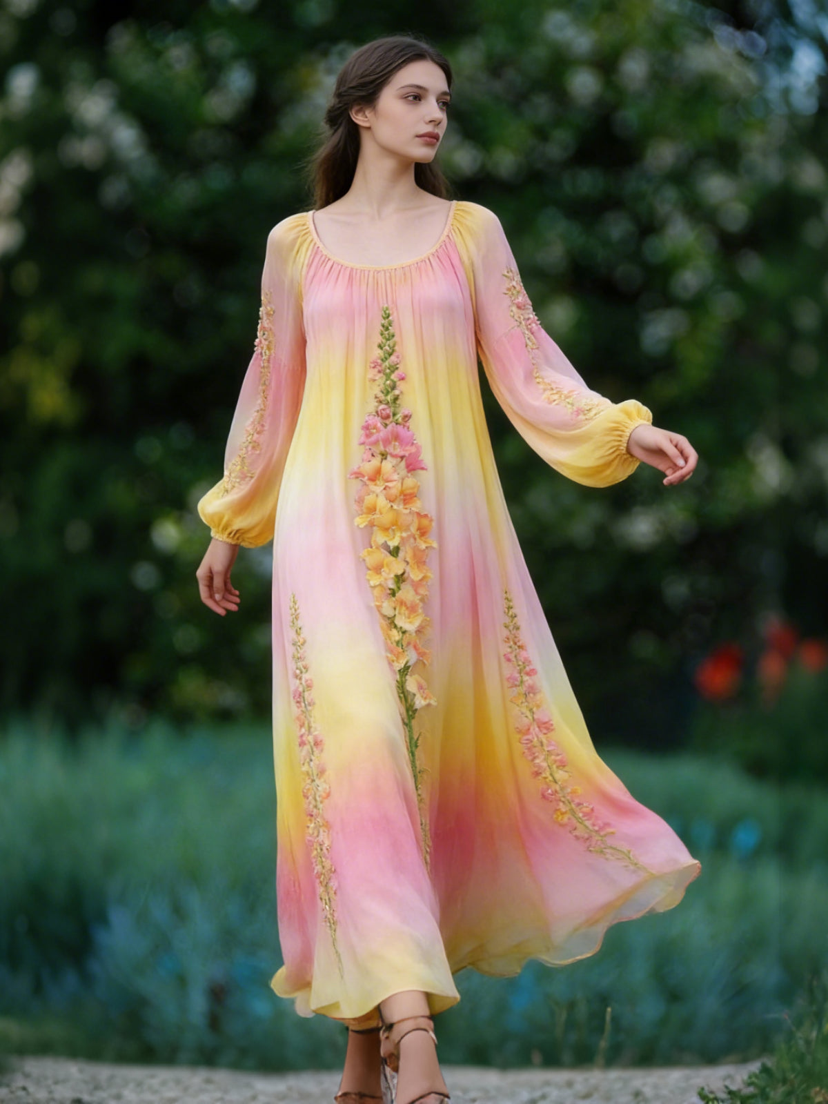 Boho Maxi Dress in premium, Best Value