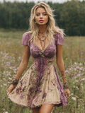 Vintage Dress in linen, Unbeatable Price