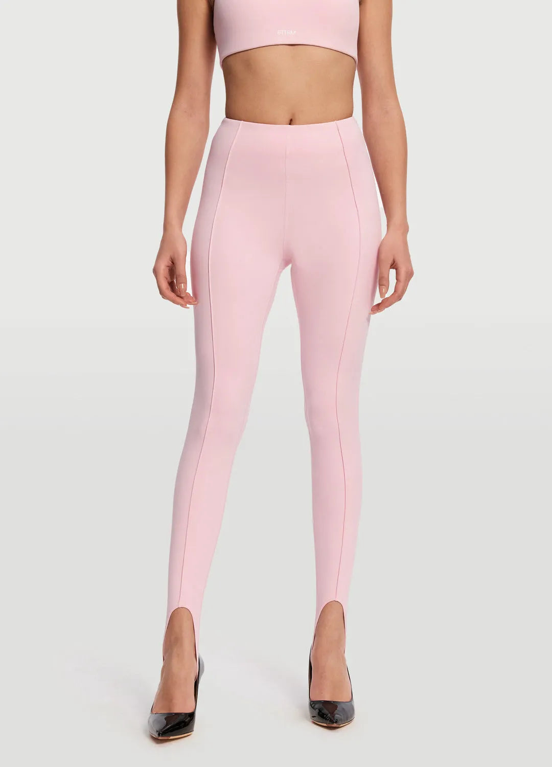 Chic High-Waisted Stirrup Leggings