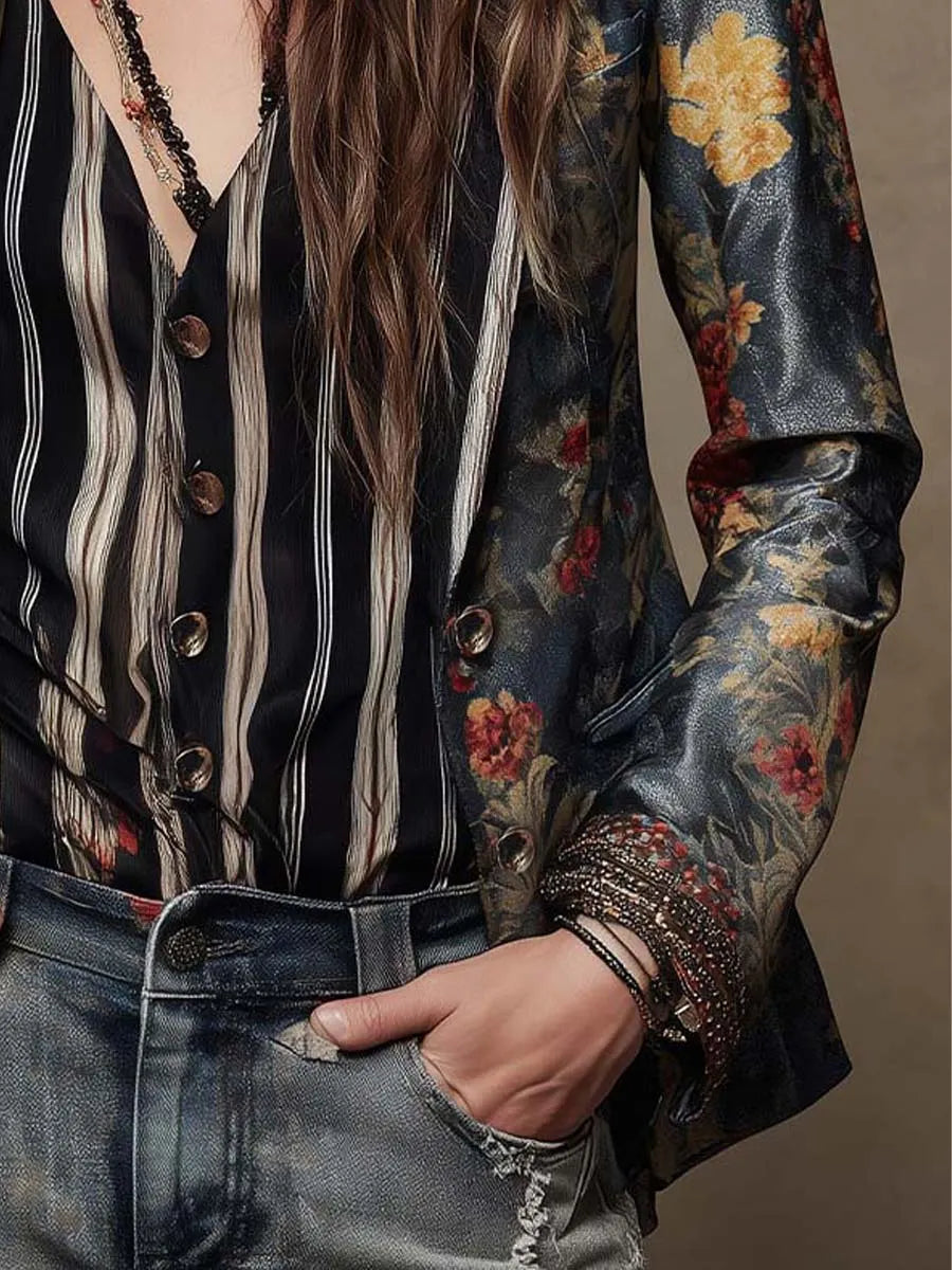 Blazer with soft – Designer Aesthetic