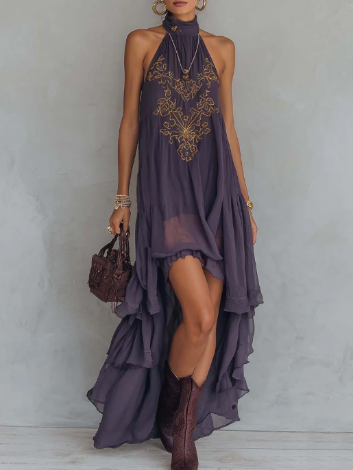 Retro Maxi Dress – Great Value