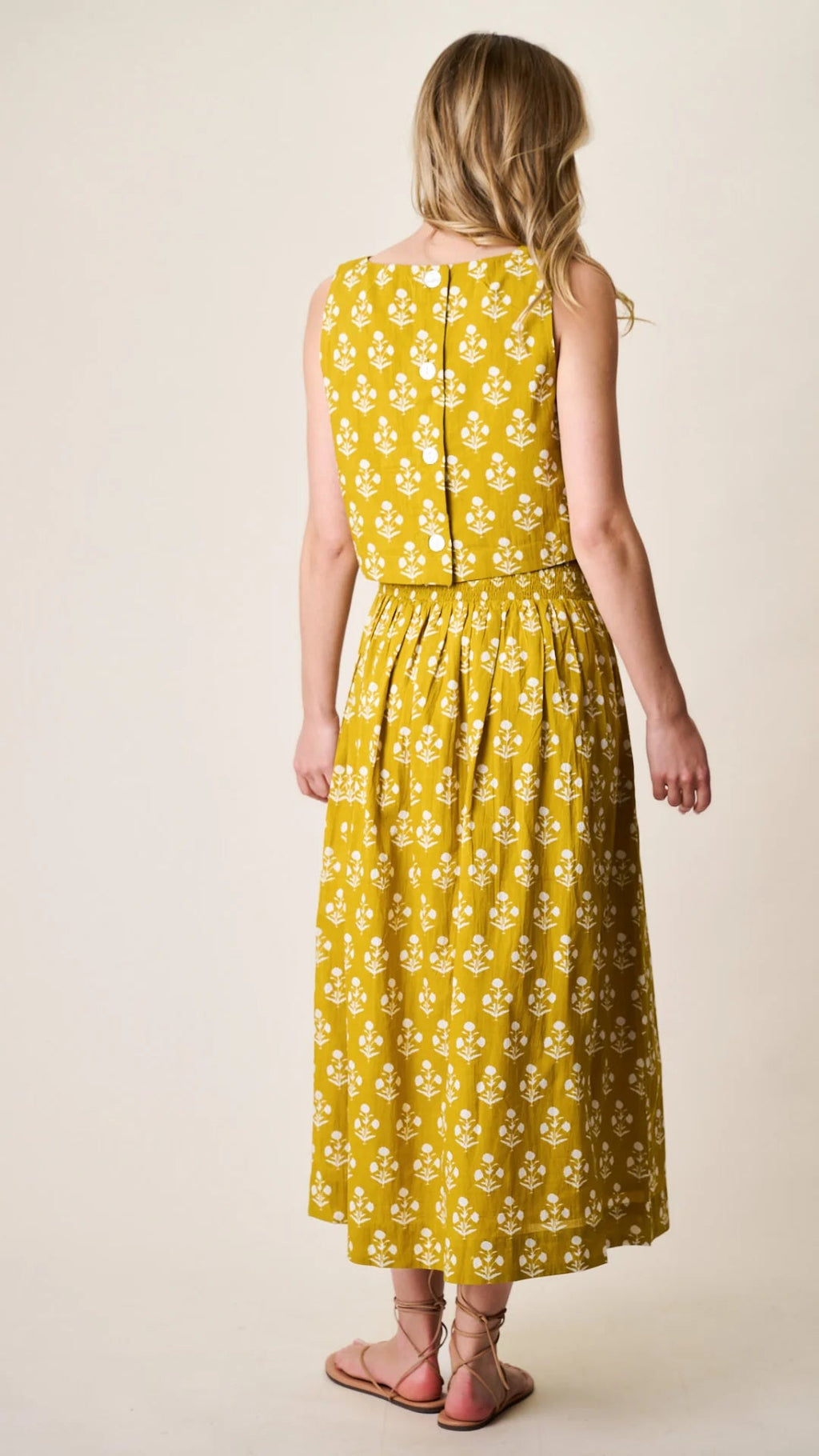 Charlotte Skirt - Chartreuse Daffodil