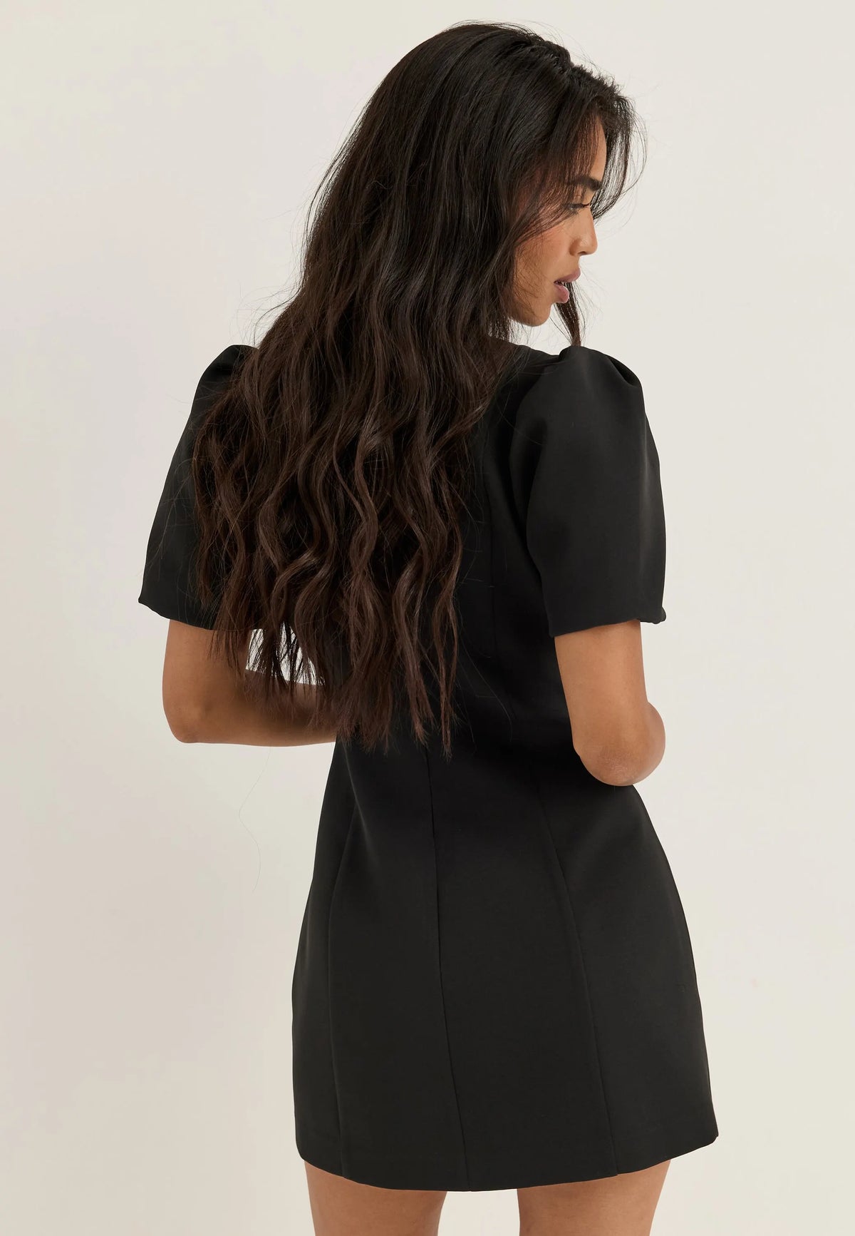 Shaped Mini Dress