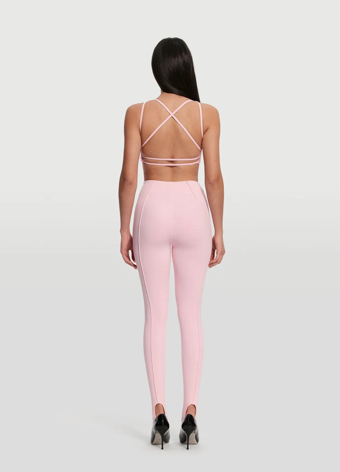 Chic High-Waisted Stirrup Leggings