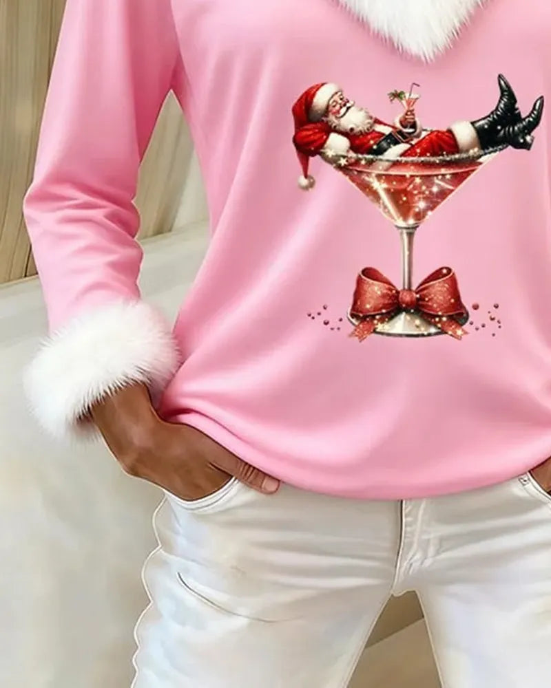 AUBREY – FESTIVE CHEER HOLIDAY TOP
