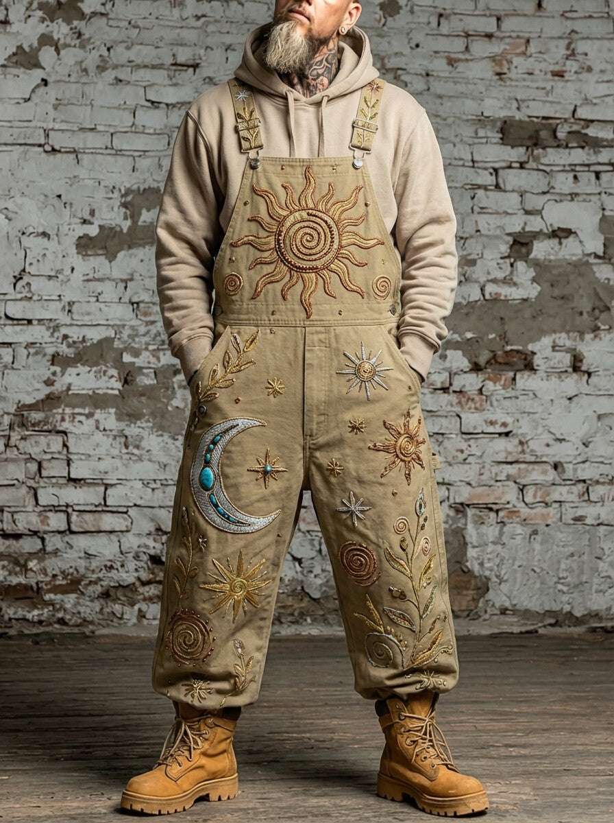 Chic Jumpsuit in denim, Designer Aesthetic