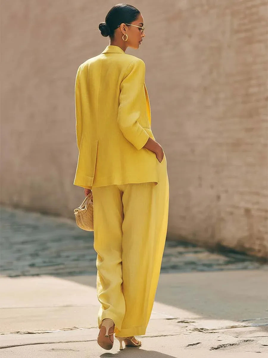Jacket with linen – Designer Aesthetic