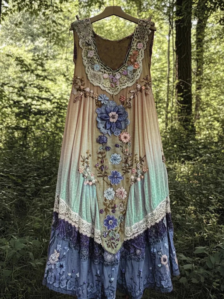 Boho Dress in linen, Smart Price