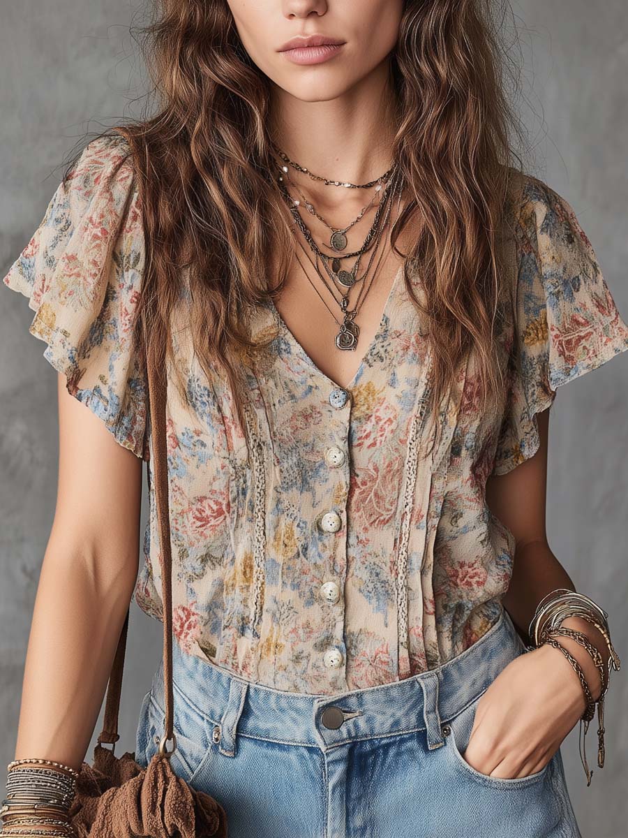 Blouse with linen – Smart Price