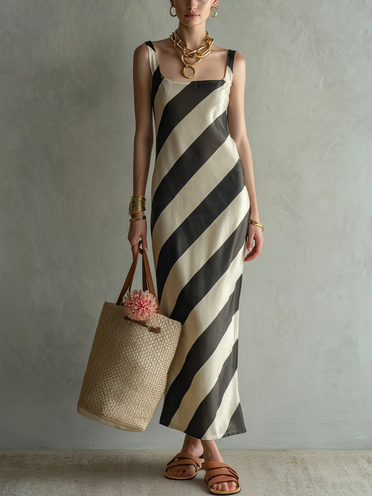 Affordable Luxury: Elegant Maxi Dress