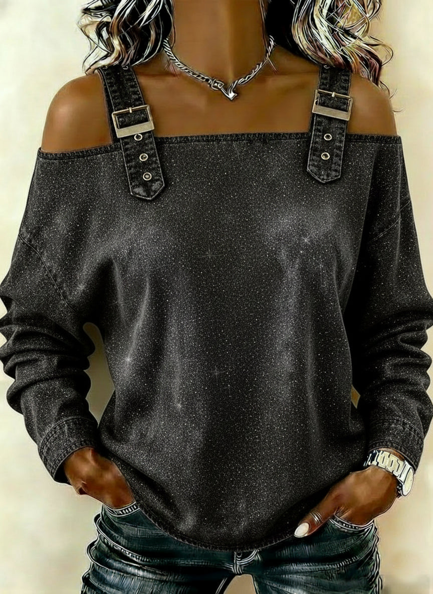 Chic Shirt in denim, Premium Look