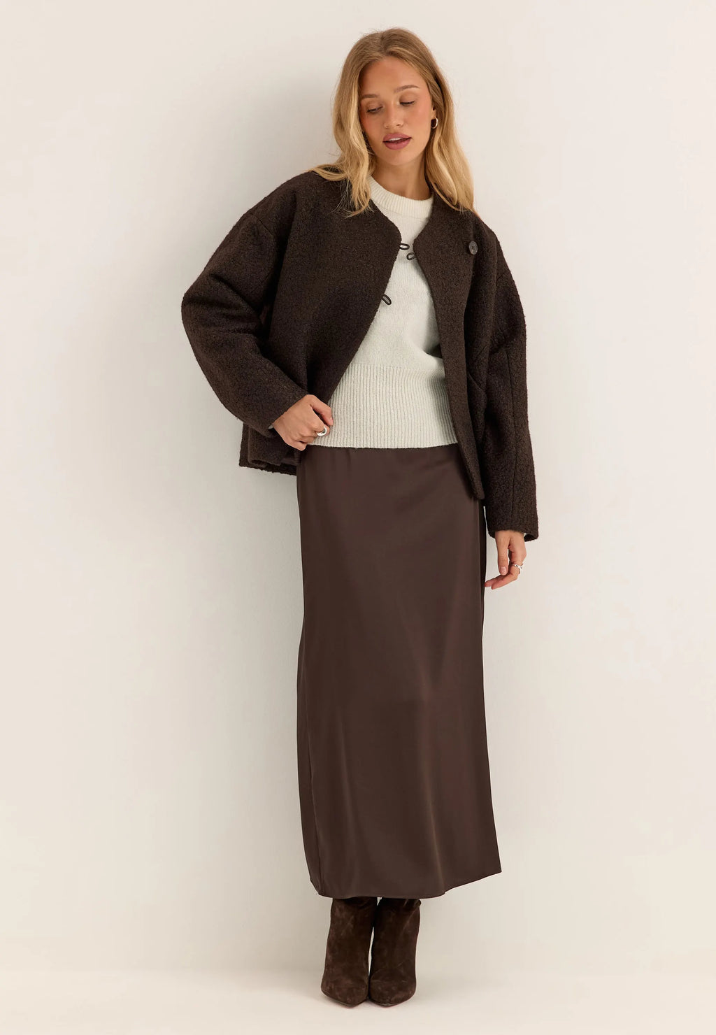 Bouclé Short Jacket