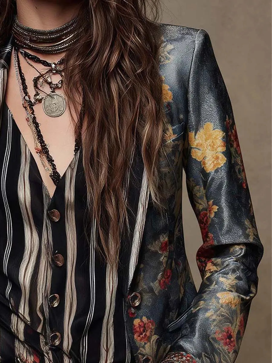 Blazer with soft – Designer Aesthetic