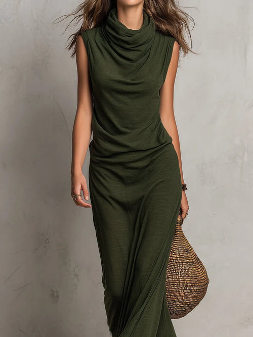 Maxi Dress with cotton – Premium Look