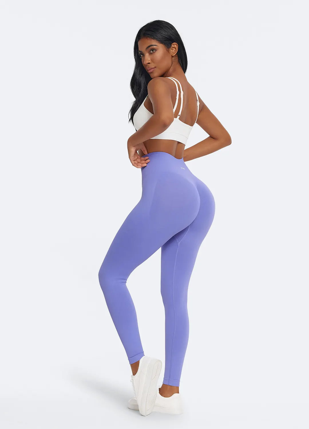 V-Back Scrunch Leggings - Flattering V-Back Design with Contour Scrunch for a Sculpted Look