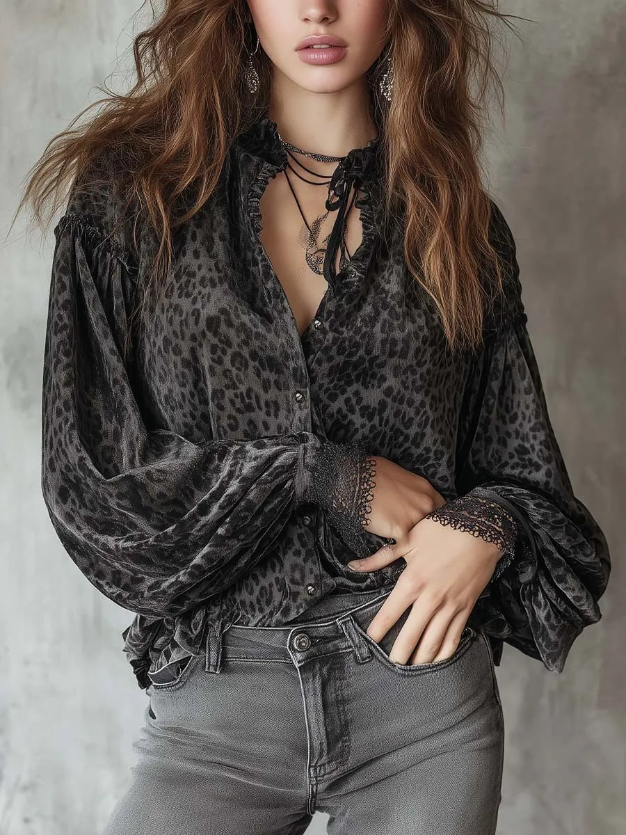 Bohemian Shirt in velvet, Unbeatable Price