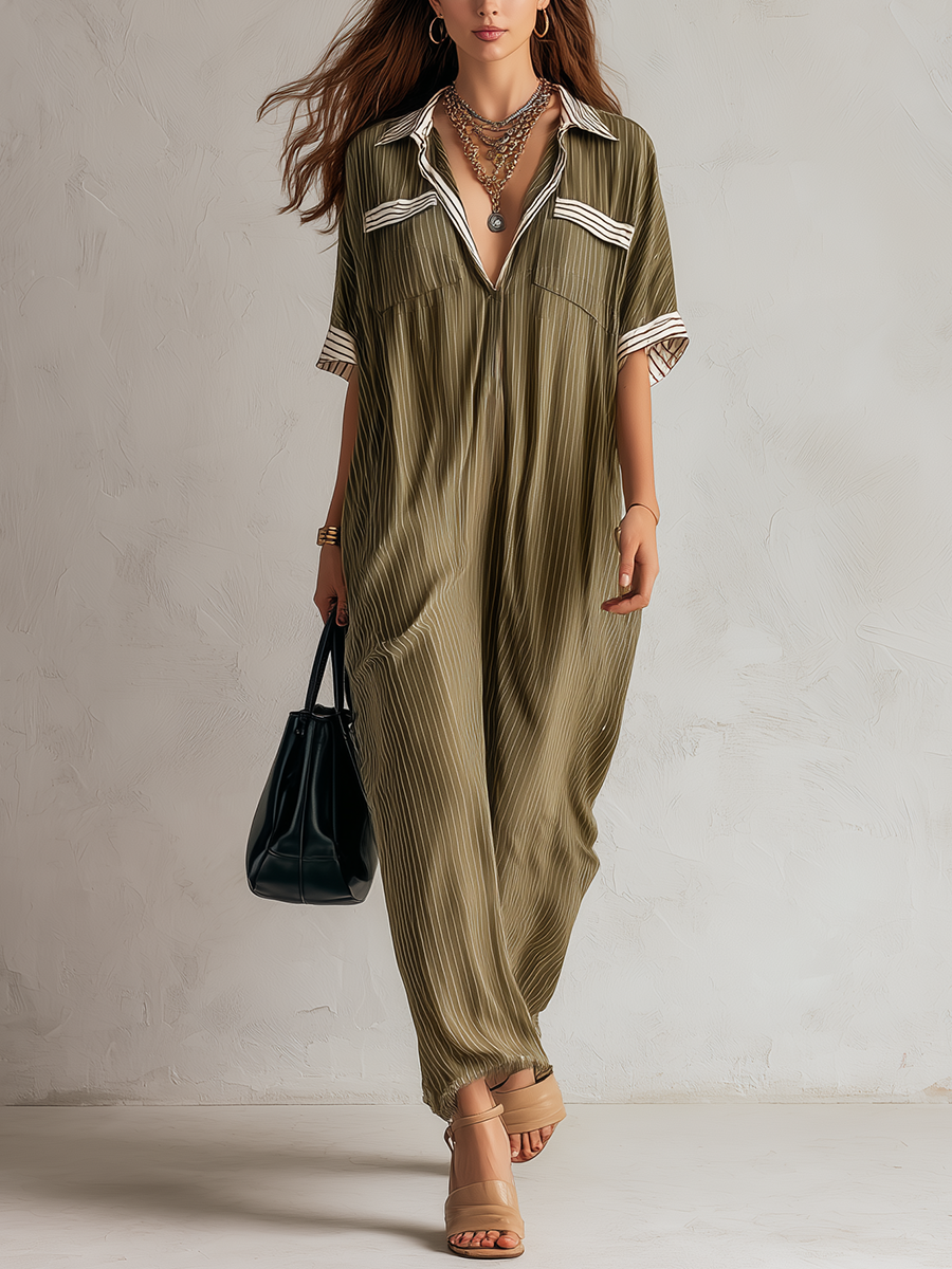 Maxi Dress with pleated – Smart Price