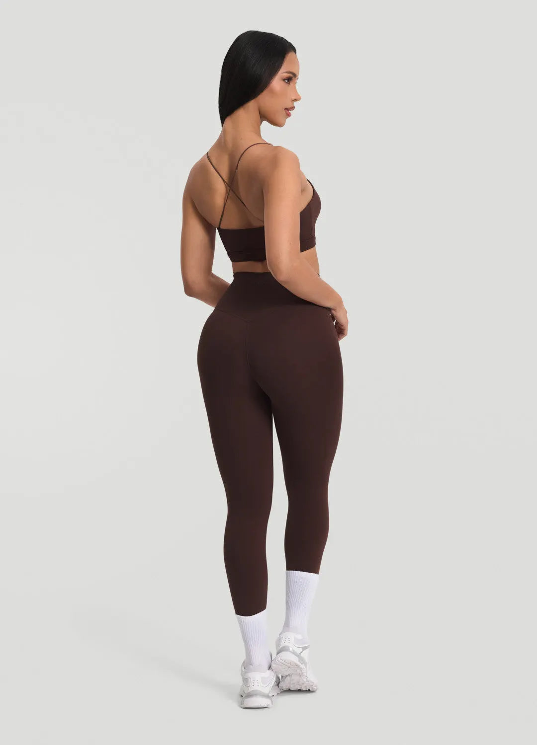 Flattering High-Waisted 7/8-Length Leggings