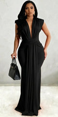 Valentina Ruffle Maxi Dress