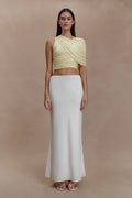 Adrienne One Shoulder Slinky Top