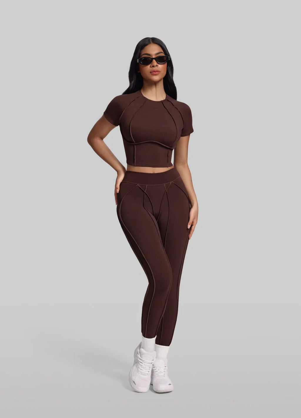 Contour Stitch Leggings: Sculpted Fit, All-Day Comfort