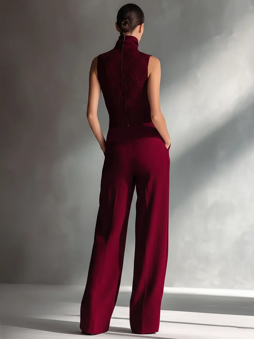 Chic Jumpsuit in linen, Premium Look