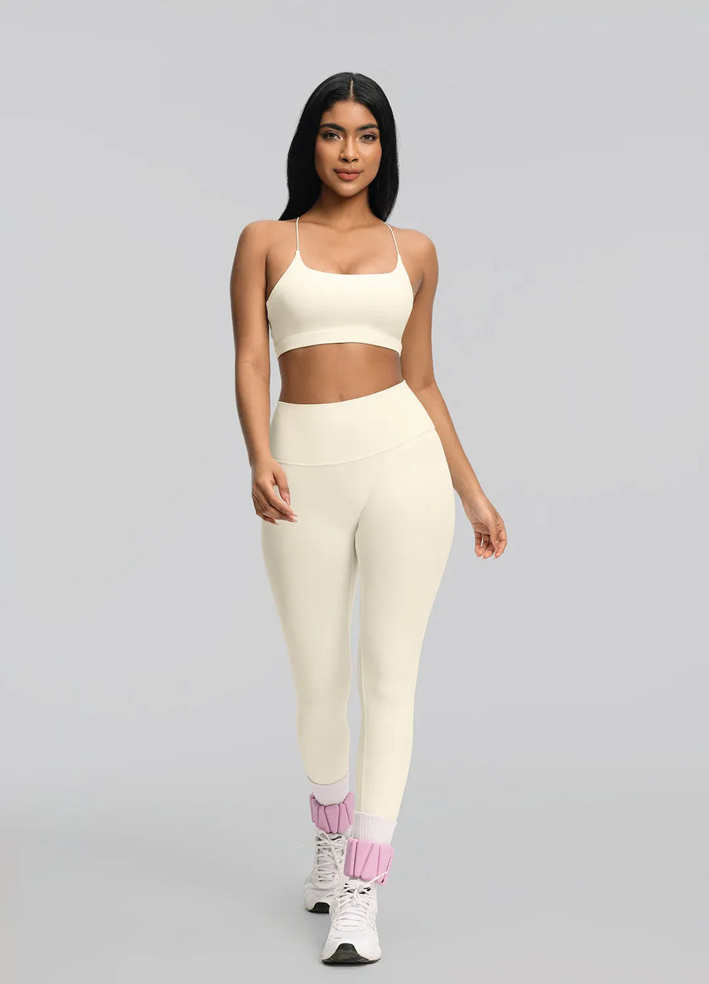 Flattering High-Waisted ⅞ Leggings for a Sculpted, Comfortable Fit