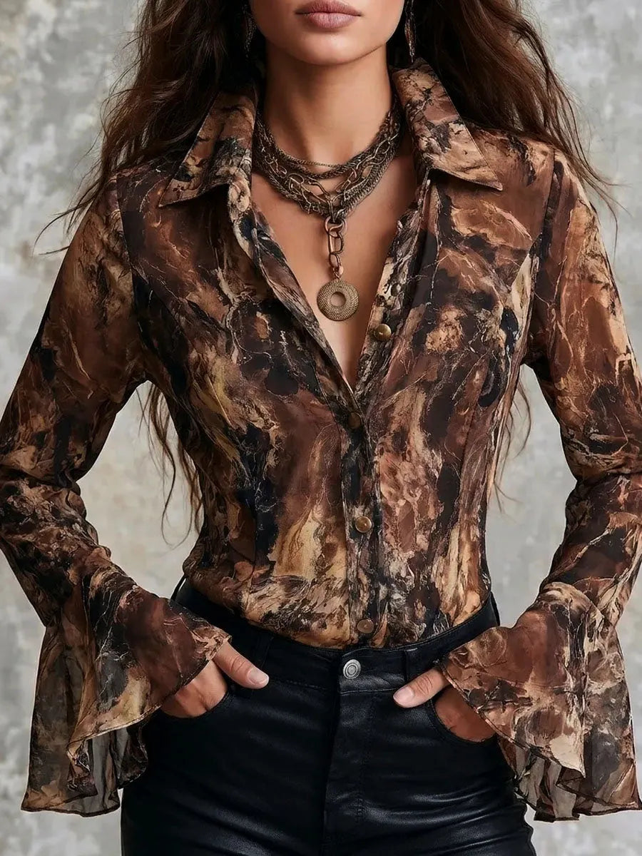 Blouse That Flatters – Boho & chiffon