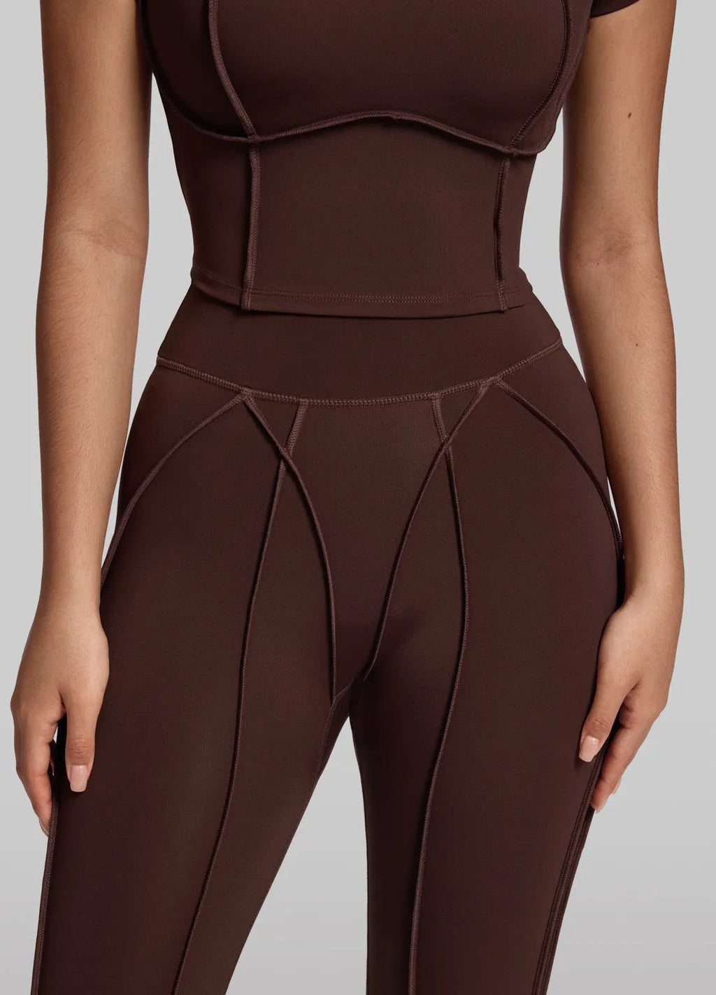 Contour Stitch Leggings: Sculpted Fit, All-Day Comfort