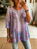 Retro Shirt in soft, Affordable Luxury