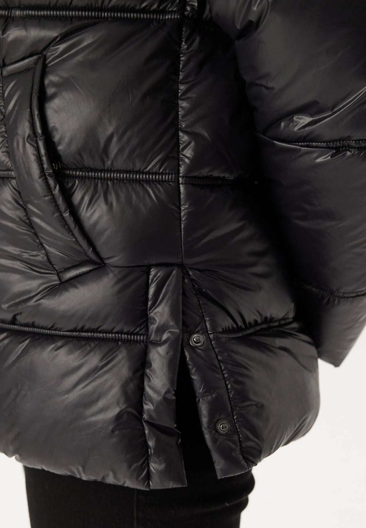 Semi Shiny Padded Jacket